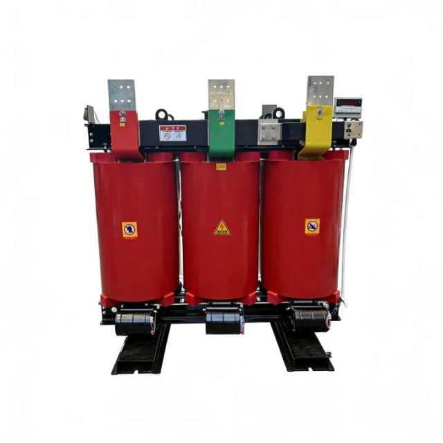 Transformador a seco de resina fundida de 3500 kVA e 3000 kVA (SCB13, SCB14, SCB15) para usinas fotovoltaicas industriais e de mineração, 11 kV e 35 kV.