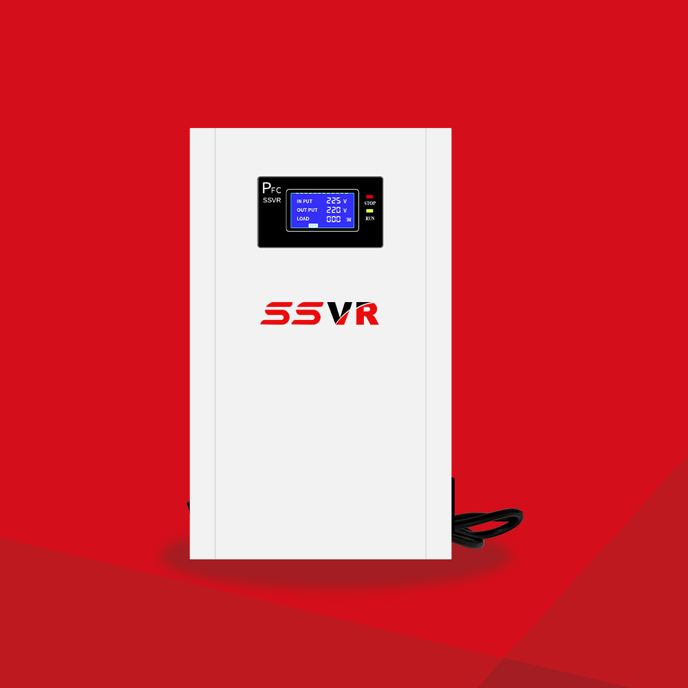 IGBT静音固态稳压器 500VA 1000VA 静态电压调节器/稳压器 220V 230V 交流壁挂式稳压器 AVR 80V-300V
