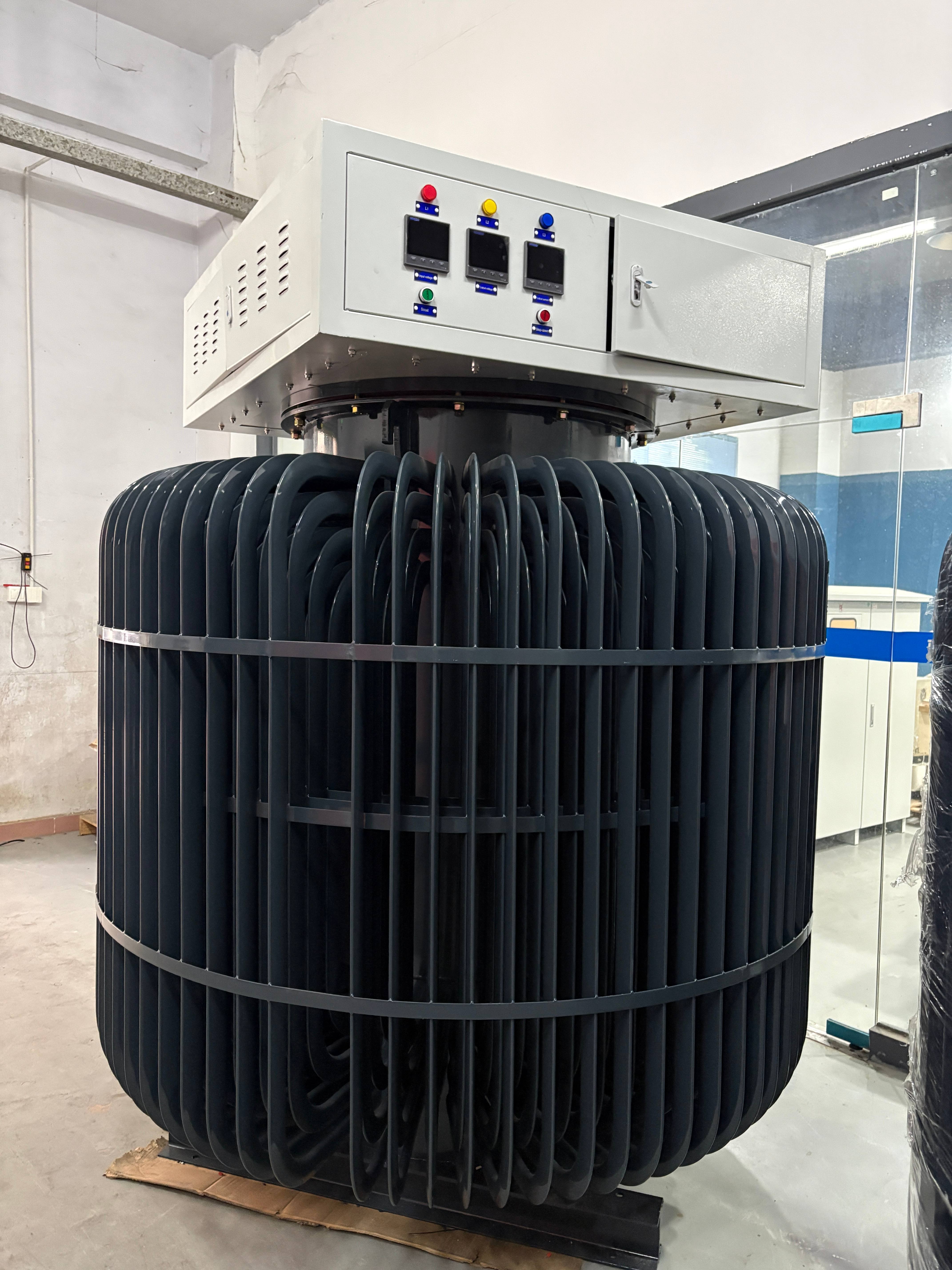 500KVA 1000KVA 2000KVA Oil Immersed Induction Voltage Regulator Three Phase 415V Voltage