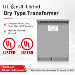 480V Delta to 480Y/277V Dry Step Down Isolation Industrial Transformer 75kva 112.5kva 150kva with UL1561 for Factory ,Mall