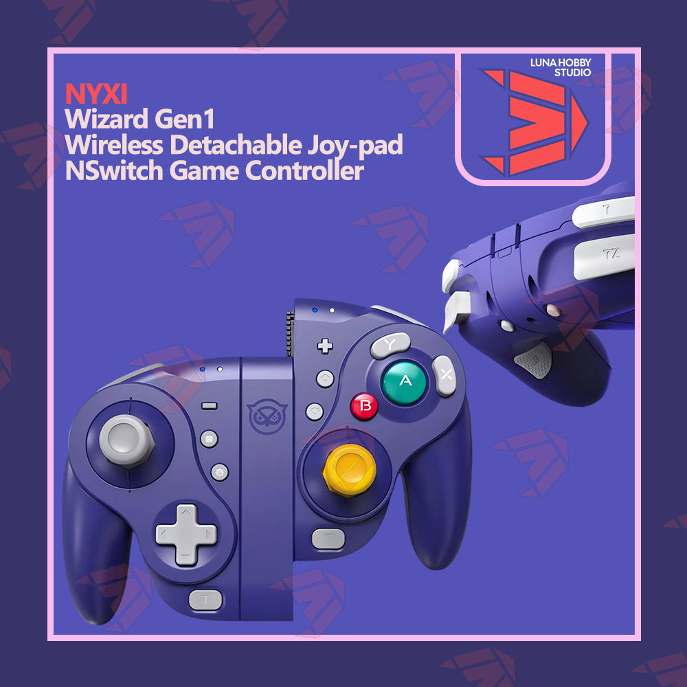 NYXI Wizard Gen1 Wireless Detachable Joy-pad NSwitch Game Controller |  @LUNA HOBBY STUDIO【LHS】
