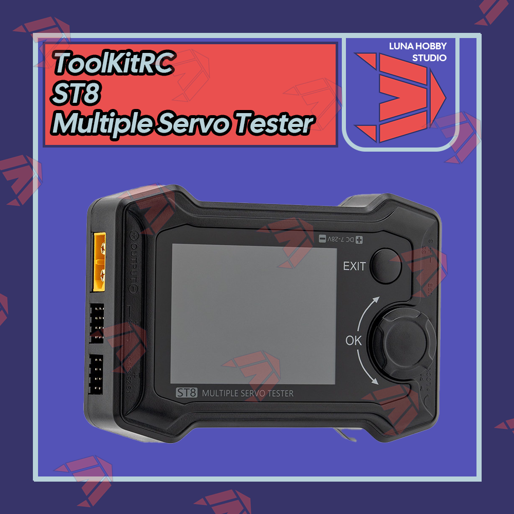 ToolKitRC ST8 Servo Tester | LUNA HOBBY STUDIO「LHS」