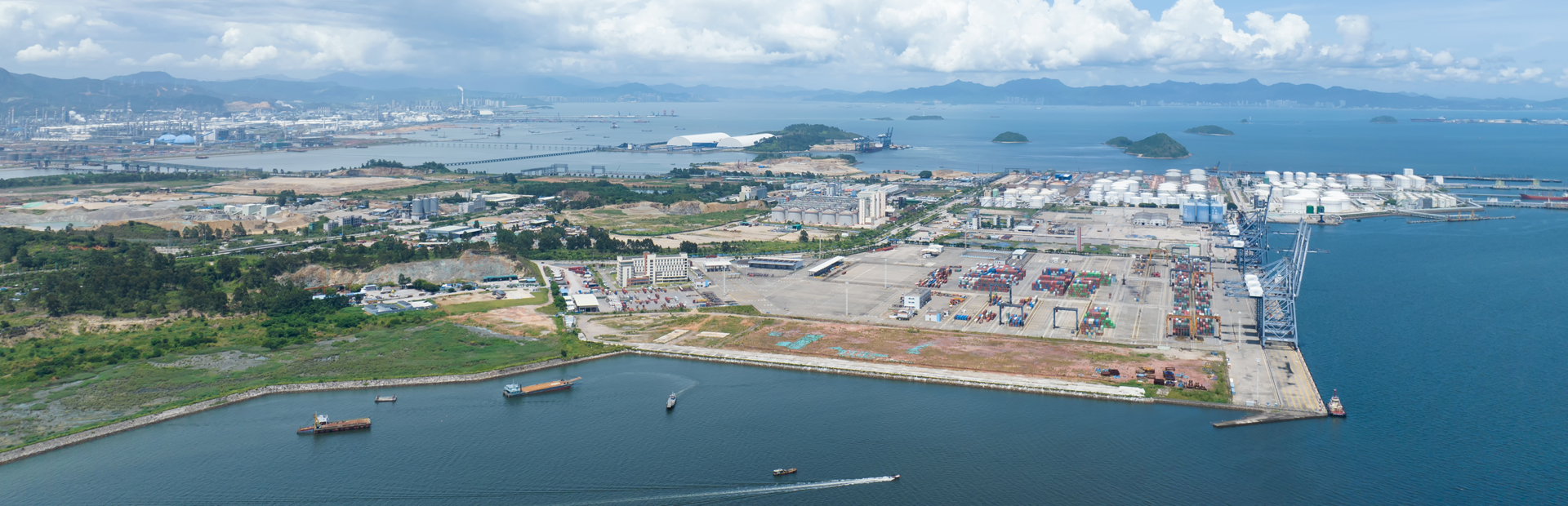 Daya Bay Marine Port Terminal, Huizhou, Guangdong Province, China