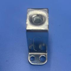 In-die threading stamped part