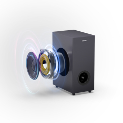 Wired subwoofer