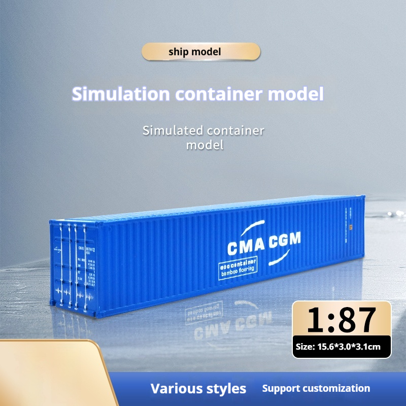 CT003 Custom Container Models for Global Shipping Companies & Mariners