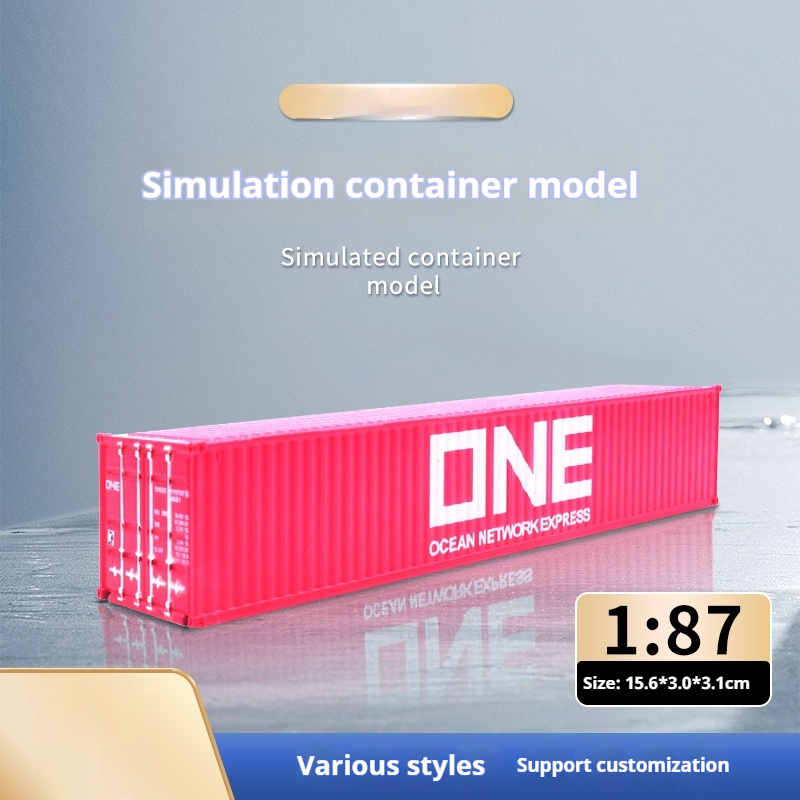 CT003 Custom Container Models for Global Shipping Companies & Mariners