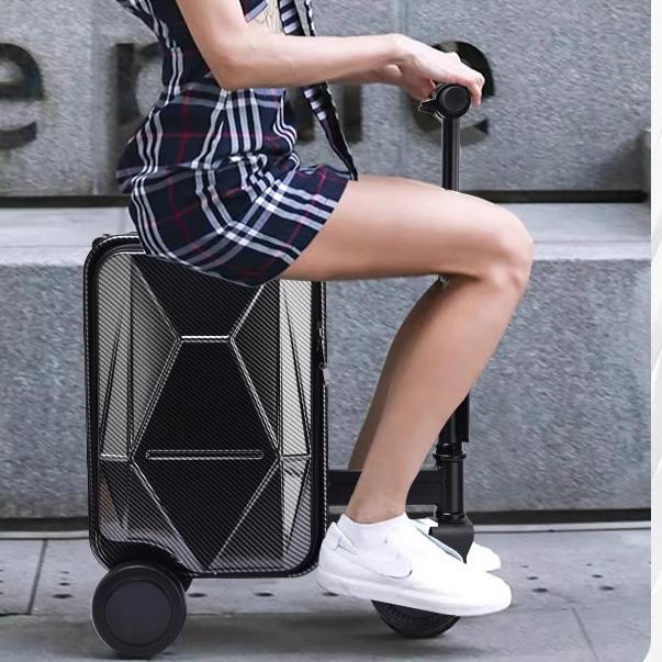 F4003 Rechargeable Riding Foldable Suitcase