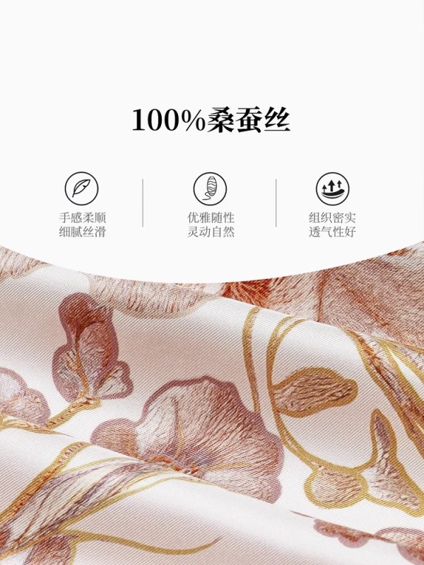 F3003 China Silk Square Scarf
