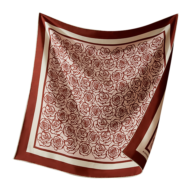 F3004 China Silk Square Scarf