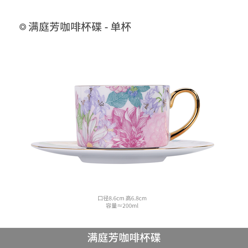 H0012 Jingdezhen Porcelain Tea and Coffee Cup Set, China