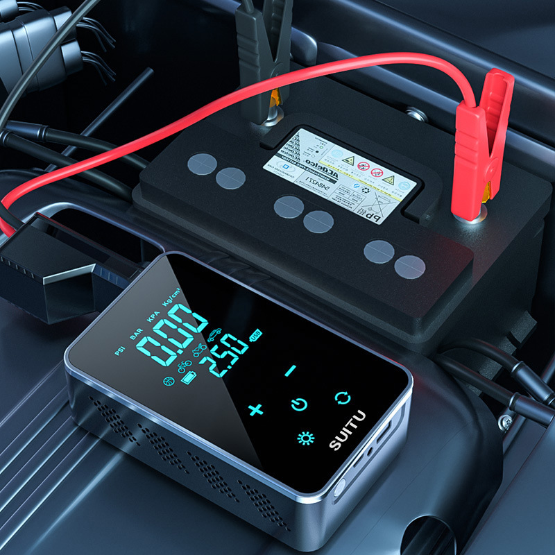 A0004 7-in-1 Wireless Car Jump Starter & Tire Inflator