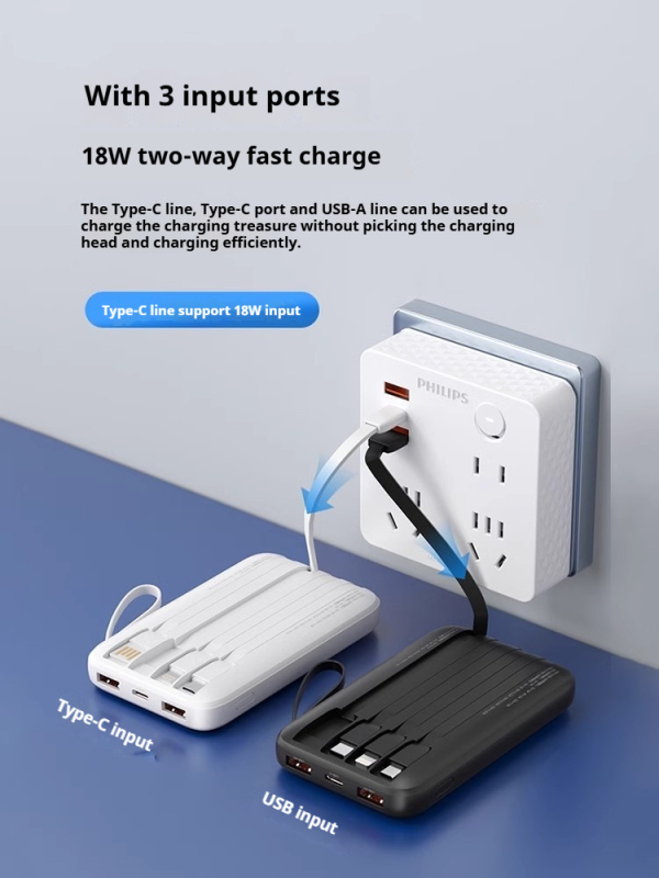 E9017 Philips Power Bank 20000 MAH