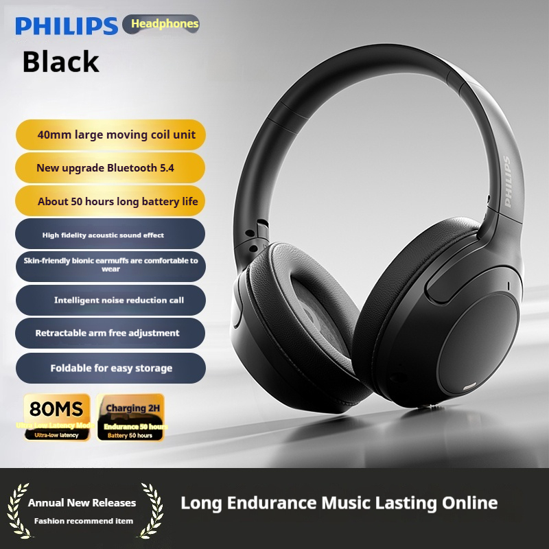 E9029 Philips Over-Ear Skin-Friendly Bluetooth Headphones