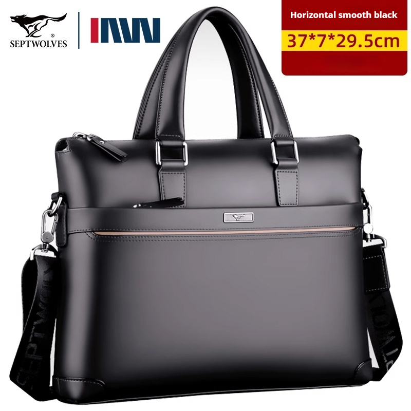 L0010 Septwolves Men's Business Briefcase