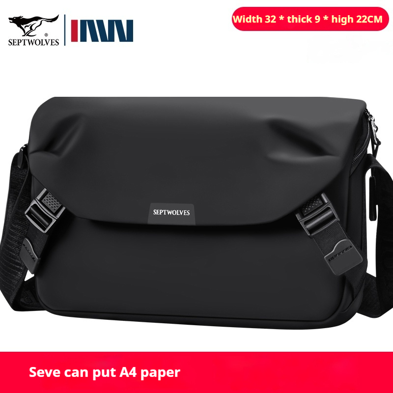 L0007 Septwolves Men's Crossbody Bag