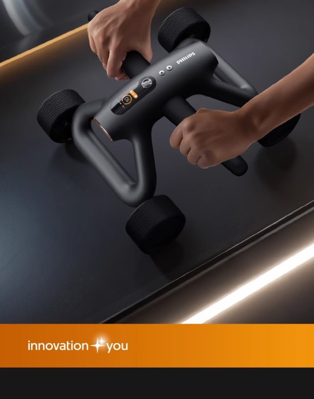 S3001 Philips Smart Ab Roller with Bluetooth Connectivity