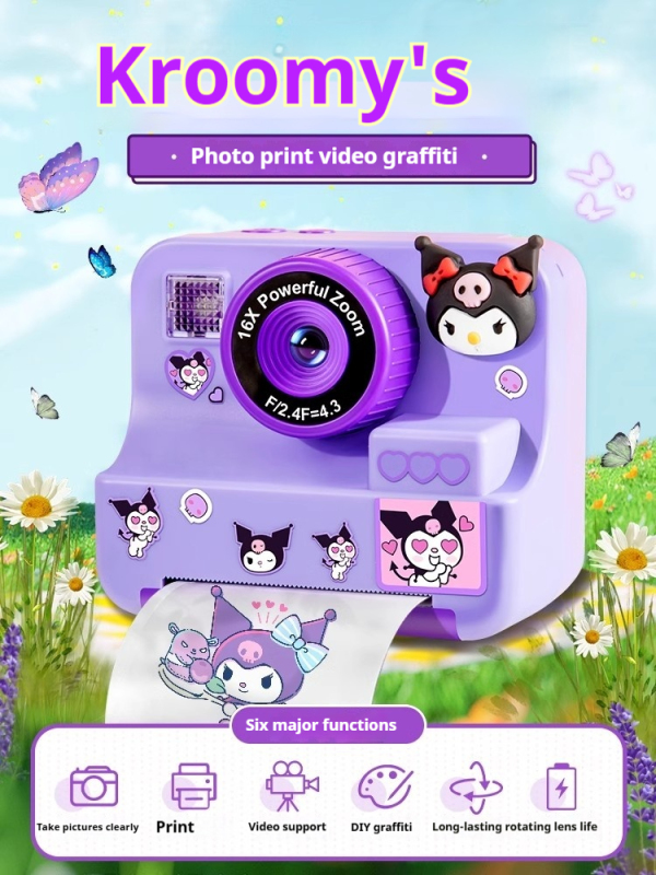 T0009 Girls' Instant Camera Toy