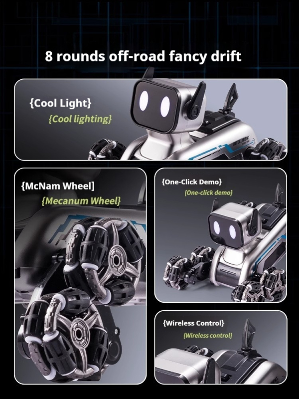 T0008 Boys' Smart Robot Dog Toy