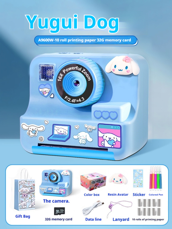 T0009 Girls' Instant Camera Toy