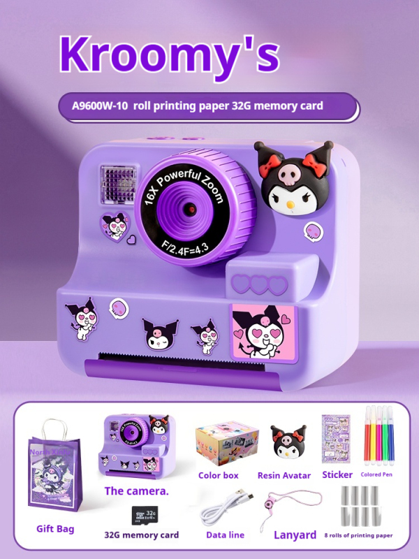 T0009 Girls' Instant Camera Toy
