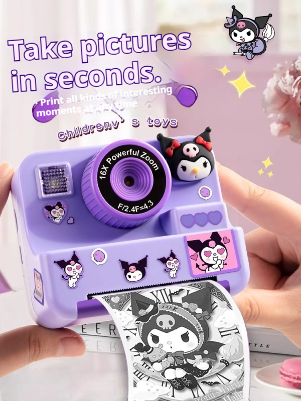 T0009 Girls' Instant Camera Toy