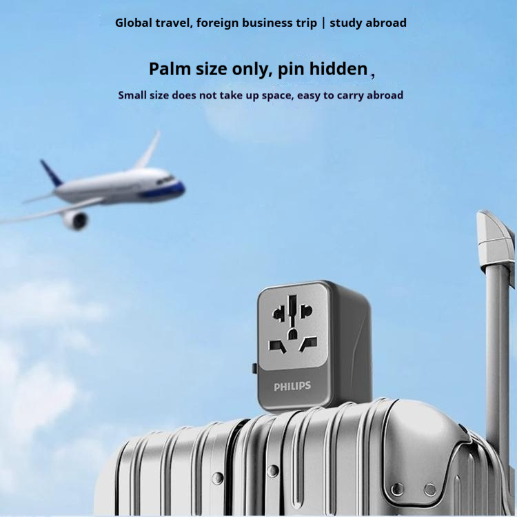 E9034 Philips Convertible Global Travel Adapter 65W
