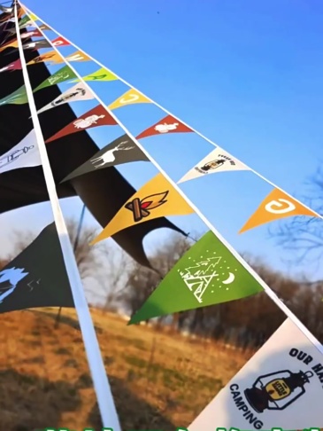 PT008 10M Outdoor Triangle Bunting