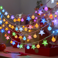 PT006 Remote-Controlled Plug-in Christmas Decorative String Lights 100 Meters