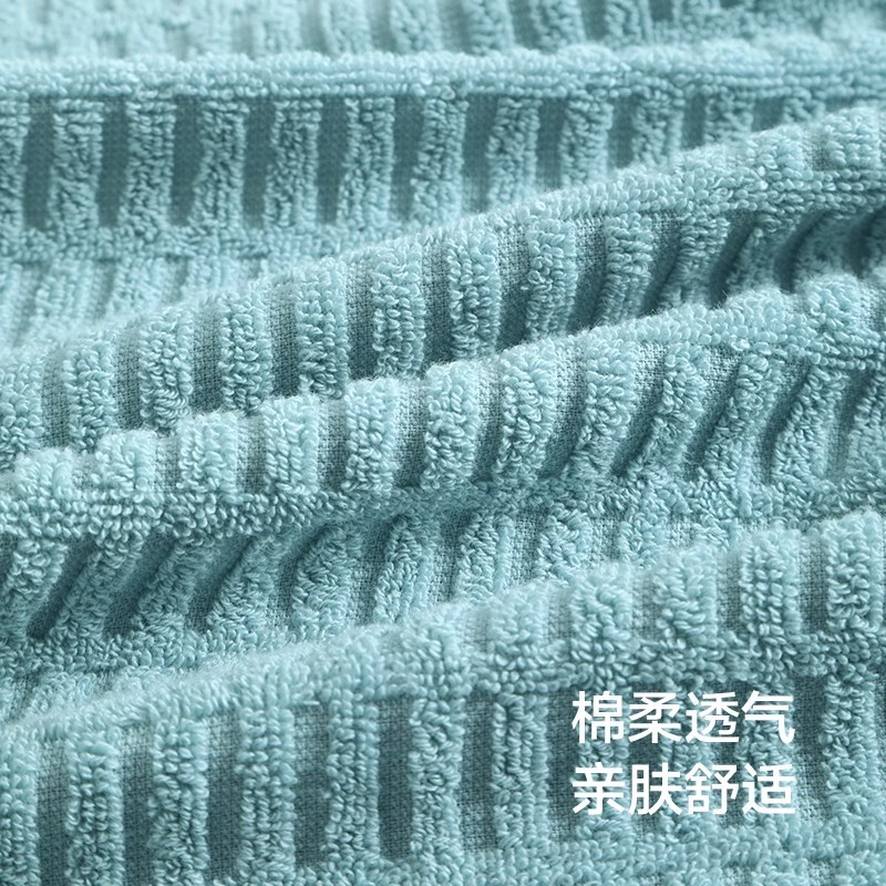 P6001 MUJI 100% Cotton Towels 2-Pack