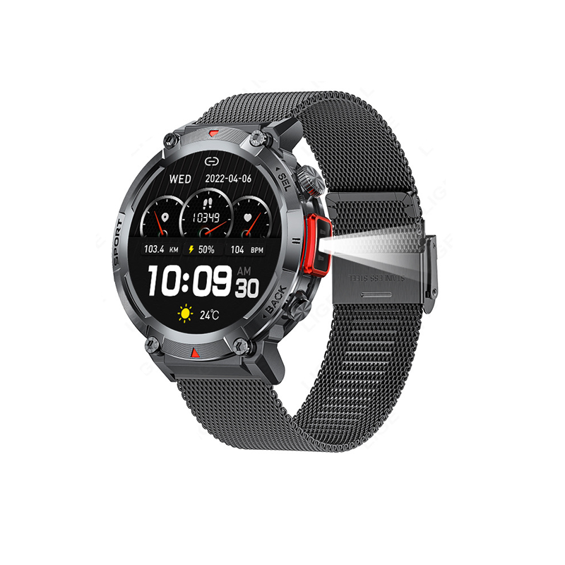 E2010  S100 Outdoor Waterproof Illumination Smartwatch