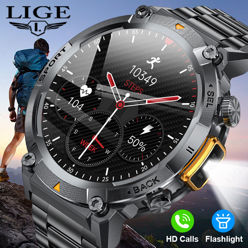 E2010  S100 Outdoor Waterproof Illumination Smartwatch
