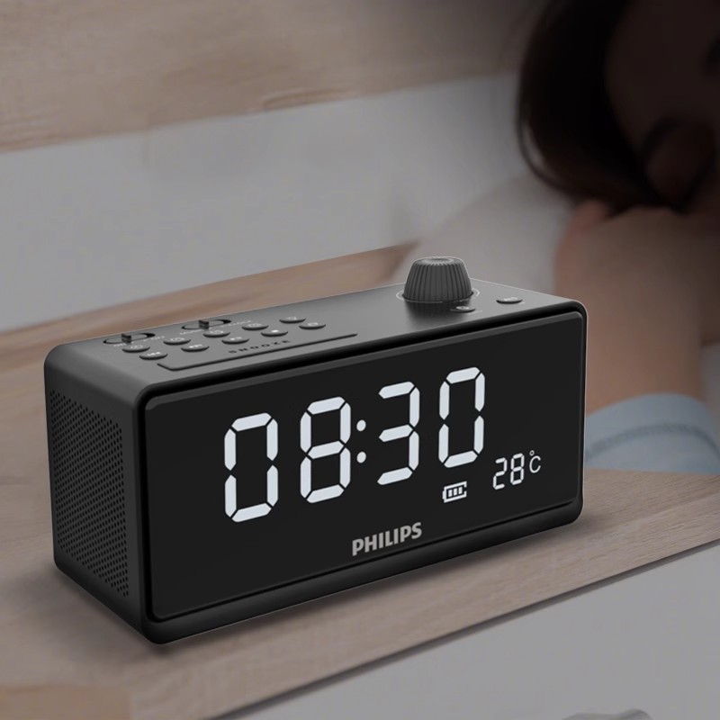 E9038 Philips Multi-functional Desktop Bluetooth Speaker Radio with Alarm Clock