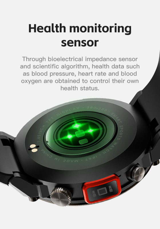 E2010  S100 Outdoor Waterproof Illumination Smartwatch