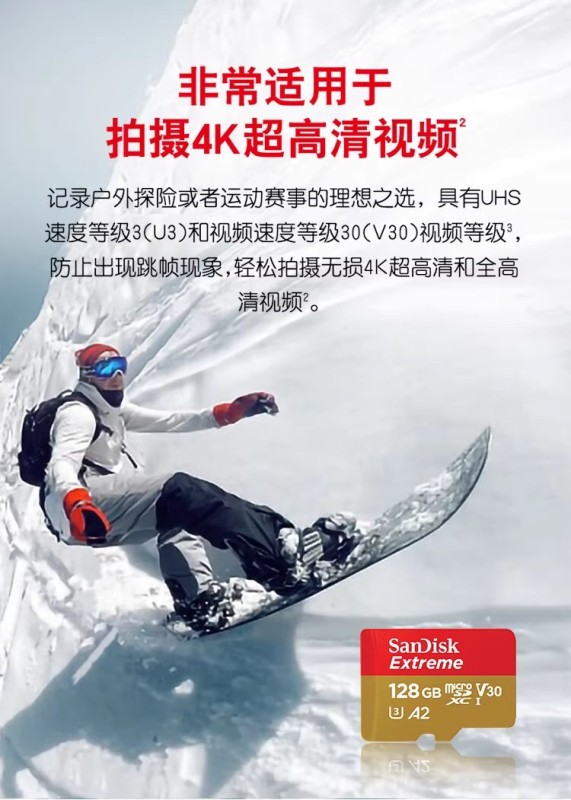 E9043 SanDisk Ultra miniSD memory Card 128G