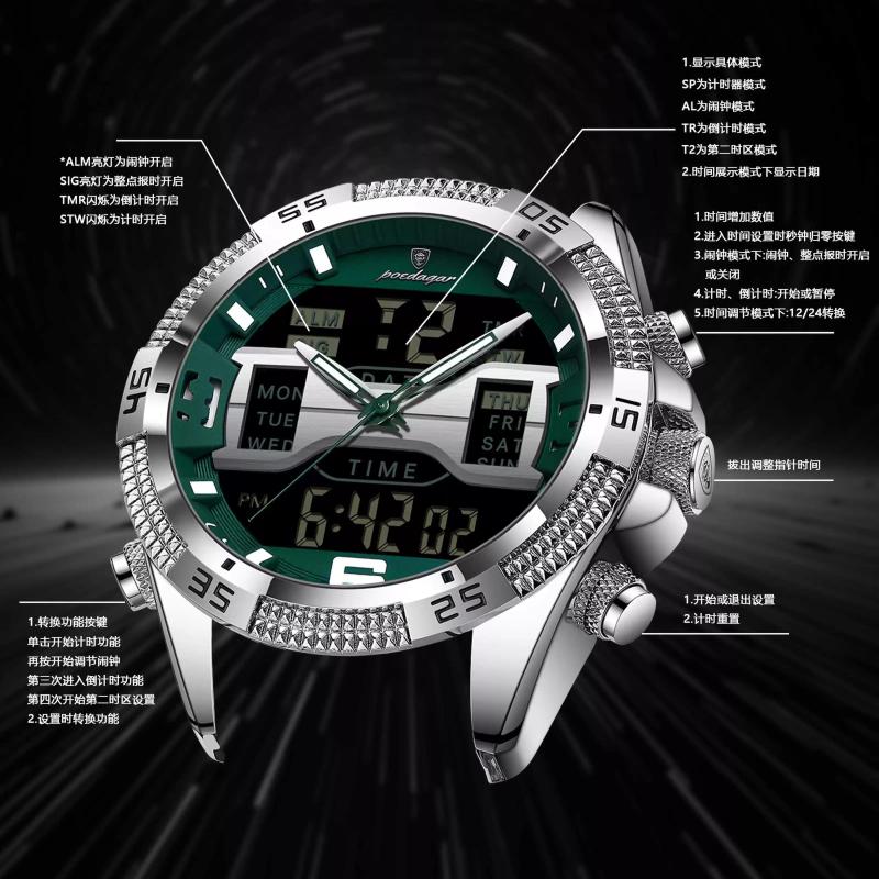 E9047 Non-smart Watches for Men Quartz Watch