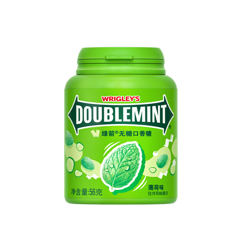 G0017 Doublemint Sugar-Free Chewing Gum, 40 Pieces