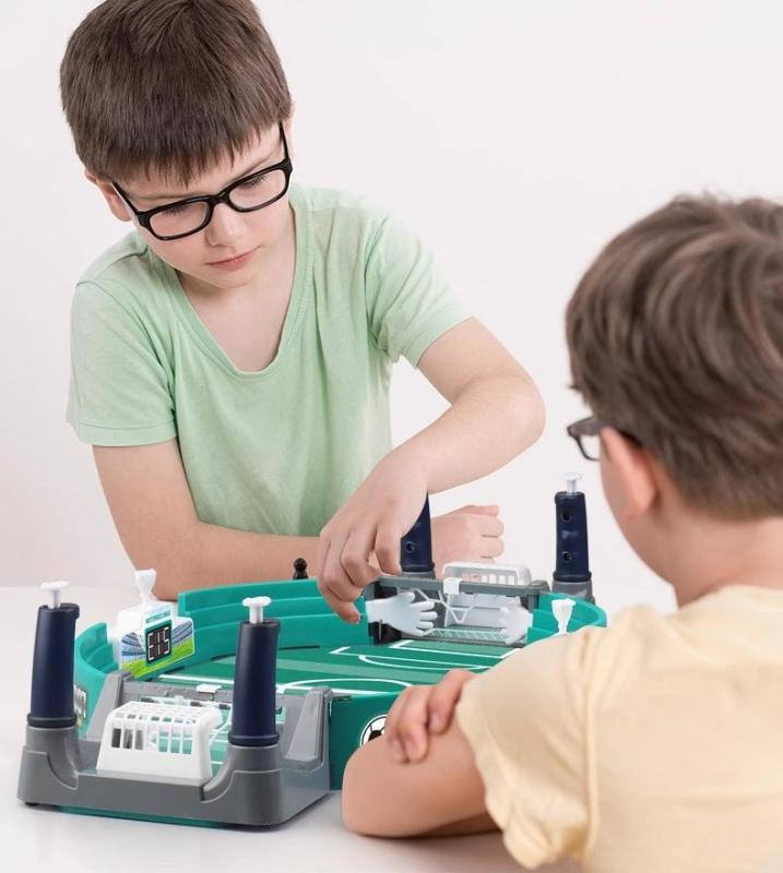 T0005  Family Fun: Interactive Table Football Battle Game for Kids & Parents