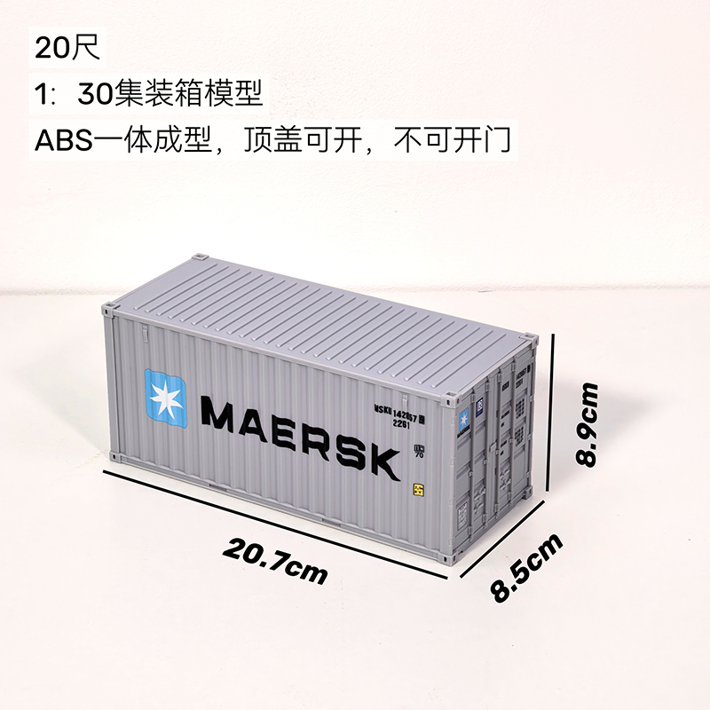 Custom-made Container Ship Model ABS 1:30