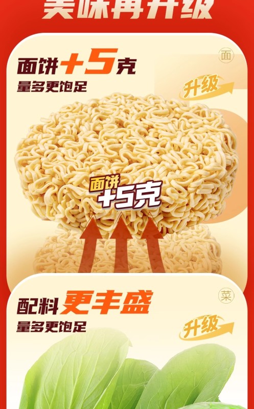 G0023 Kangshifu Instant Noodles Whole Case 12 cups