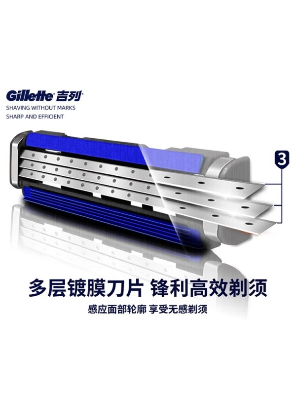 P1005 Gillette Vector 3 Series Manual Shaving Razor Set