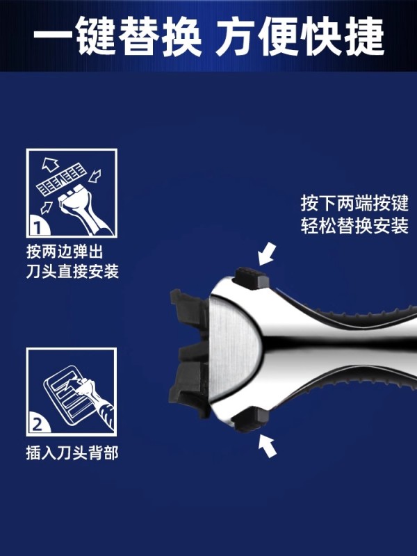 P1005 Gillette Vector 3 Series Manual Shaving Razor Set