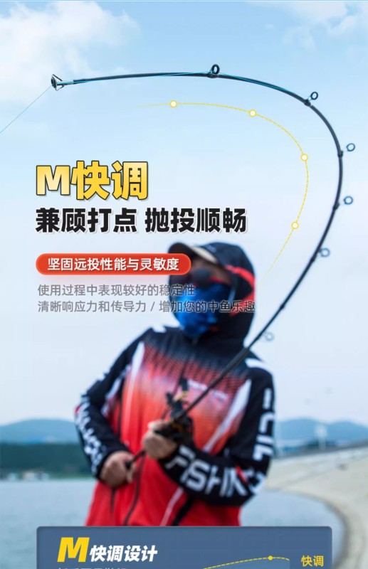 S3006    Ocean Boat Fishing Long Casting Fishing Rod Set