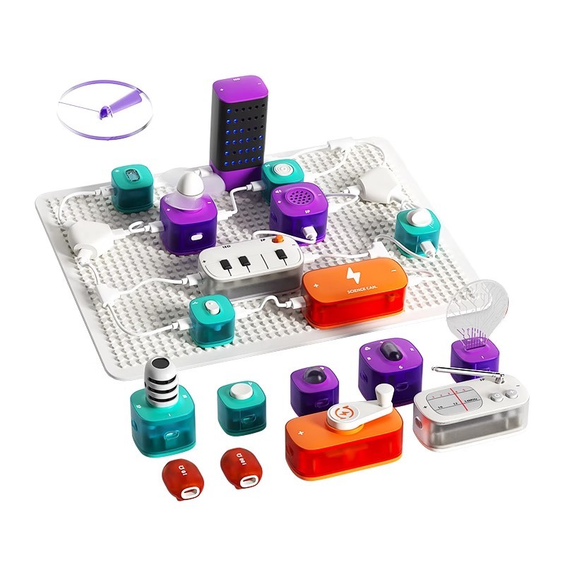 T0018 Children's Circuit Building Blocks STEM Science Kit