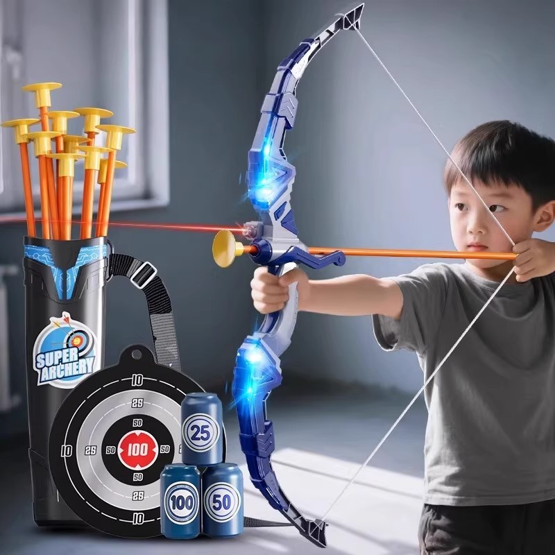 T0025 Children's Suction Cup Bow and Arrow Set