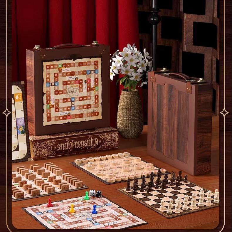 T0016 Kids' Multi-in-One Chessboard Kit