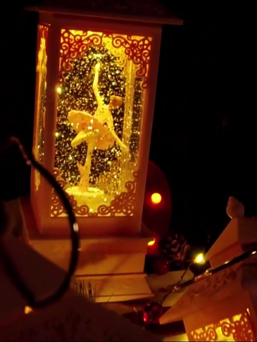 T0036 Rotating Ballet-Themed Music Box