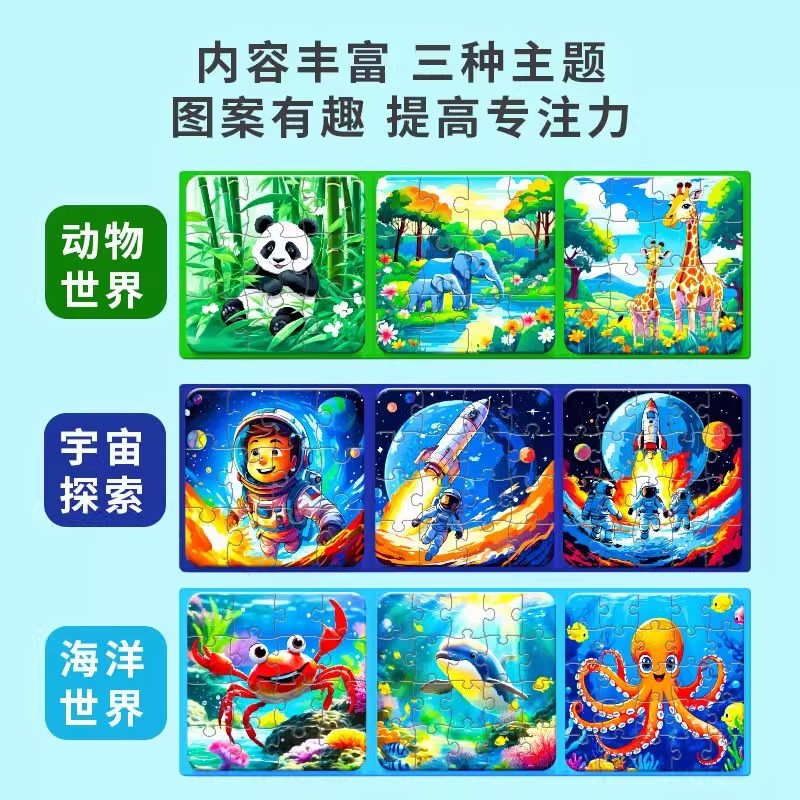 T0028 Children's Educational Magnetic Puzzle