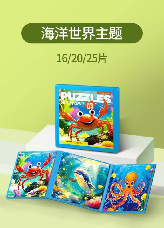 T0028 Children's Educational Magnetic Puzzle