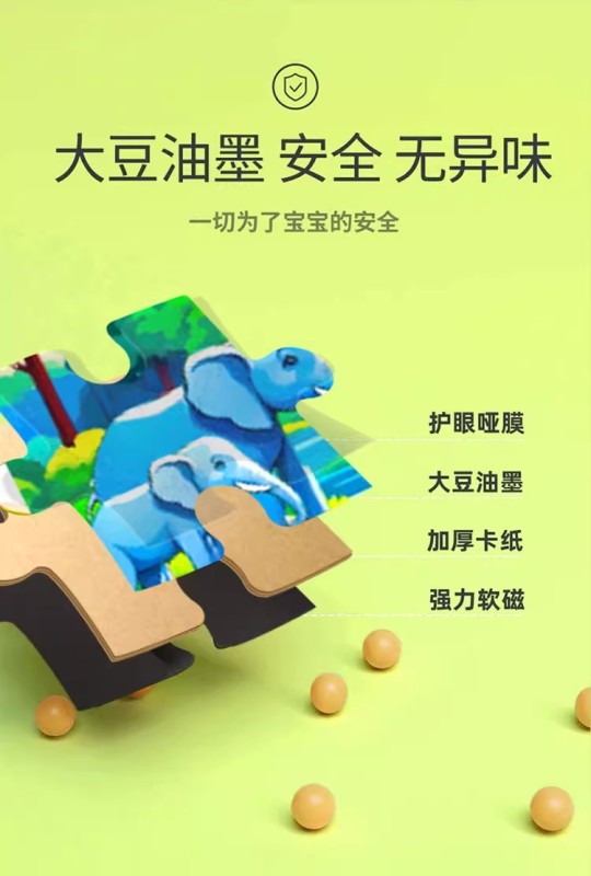 T0028 Children's Educational Magnetic Puzzle